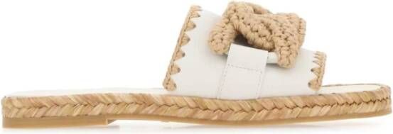 TOD'S Kate Sandals White Dames