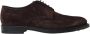 Tod's Klassieke Blauwe Brogue Derby Schoenen - Thumbnail 1
