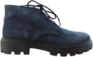 TOD'S Klassieke Leren Schoen Blauw Heren