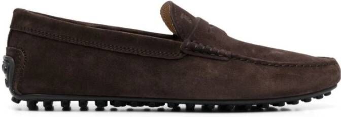TOD'S Klassieke Loafers voor Mannen Brown Heren