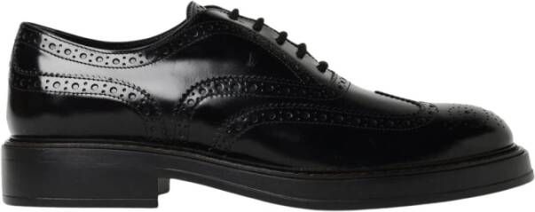 Tod's Klassieke Zwarte Brogue Schoenen