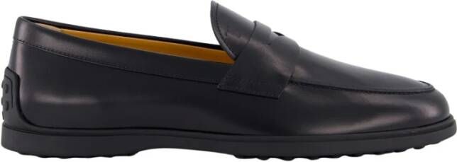 Tod's Klassieke Zwarte Mocassin Schoenen