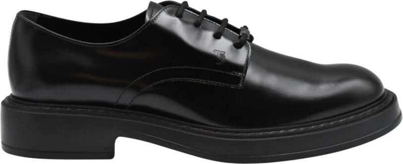 Tod's Klassieke zwarte veterschoenen