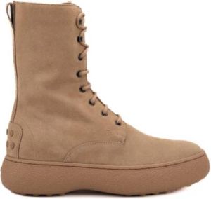 TOD'S Lace-up Boots Beige Dames