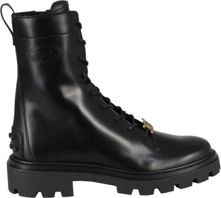 TOD'S Lace-up Boots Black Dames
