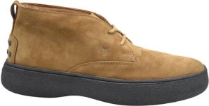 TOD'S Laced Shoes Beige Heren