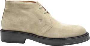 TOD'S Laced Shoes Beige Heren
