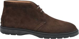 TOD'S Laced Shoes Bruin Heren