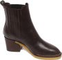 Tod's Leren enkellaars met elastisch detail - Thumbnail 1