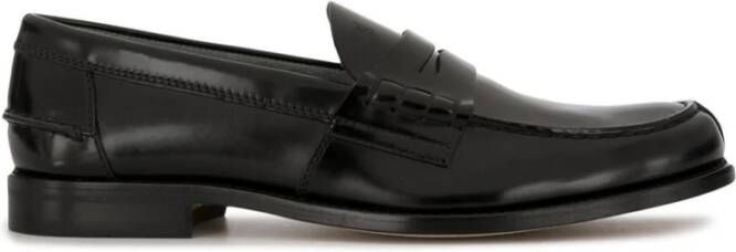 TOD'S Leren Loafers voor Mannen Black Heren