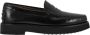 TOD'S Leren Moccasin met Rubberen Zool Black Heren - Thumbnail 1