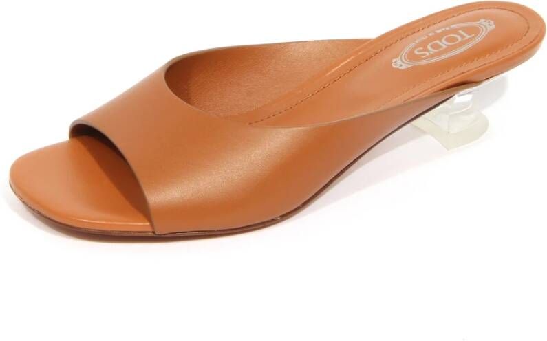Tod's Leren sandalen met Mid Kenia-band