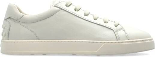 TOD'S Leren sneakers White Heren