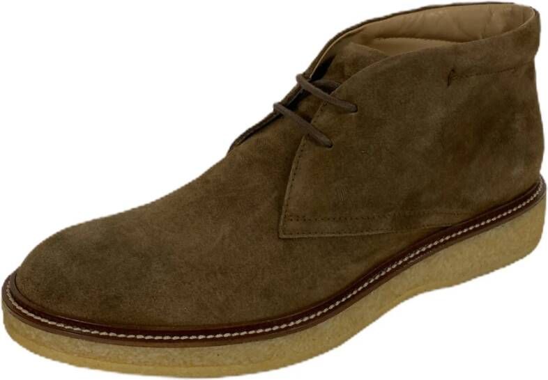 Tod's Licht Suède Bruine Laars Schoen