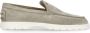 TOD'S Loafers Gray Heren - Thumbnail 1
