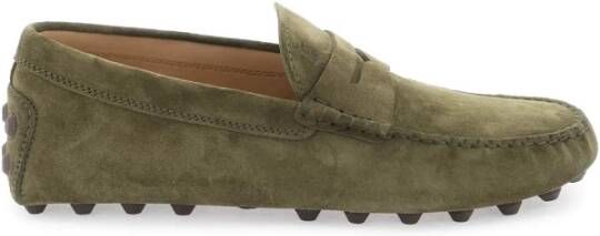 TOD'S Loafers Green Heren