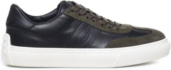 TOD'S Logo Binnenzool Sneakers Black Heren