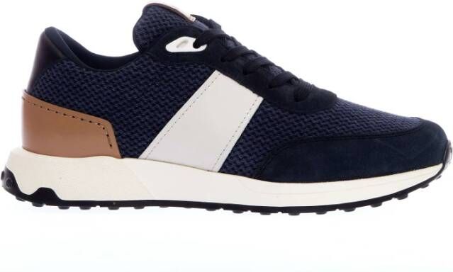 TOD'S Luxe Blauwe Sneakers Upgrade Collectie Blue Heren