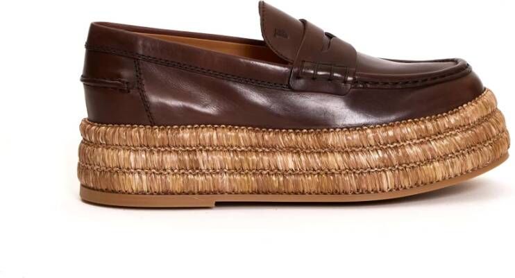 TOD'S Marrone Aw22 Dames Moccasins Brown Dames
