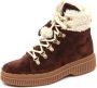 Tod's Merino Bont Binnen Enkellaars Schoen - Thumbnail 1