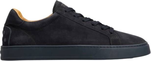 Tod's Minimalistische Suède Sneakers met Rubberen Zool
