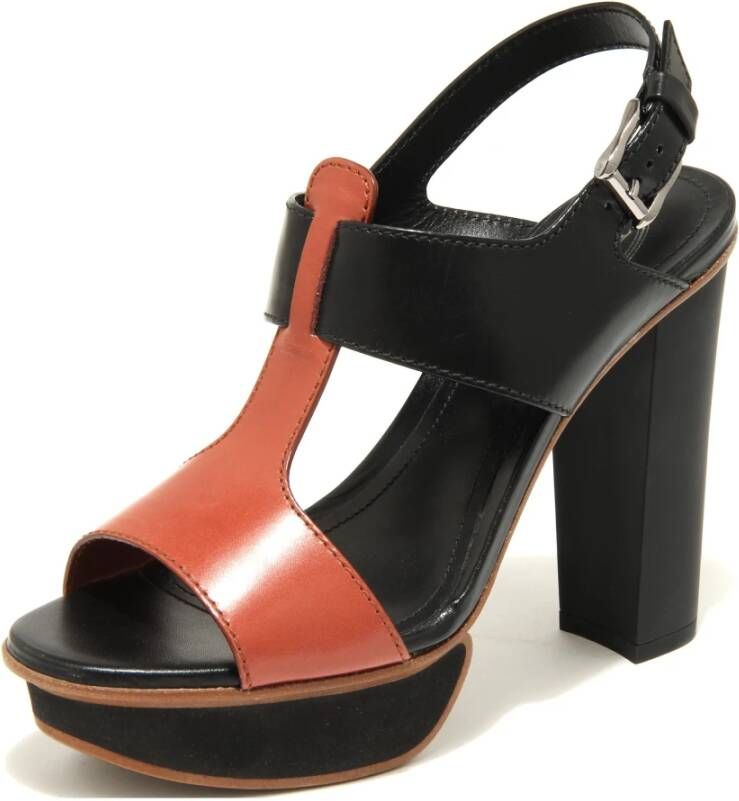 Tod's Plateau sandaal met band Made in Italy