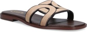 TOD'S Platte sandalen Beige Dames