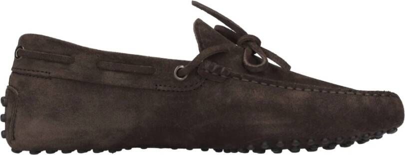 Tod's Platte schoenen Bruin