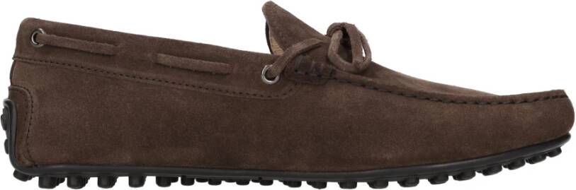 Tod's Platte schoenen Bruin
