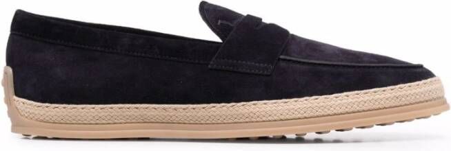 Tod's Platte schoenen met geweven rand