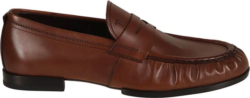 TOD'S Platte schoenen voor vrouwen Brown Heren
