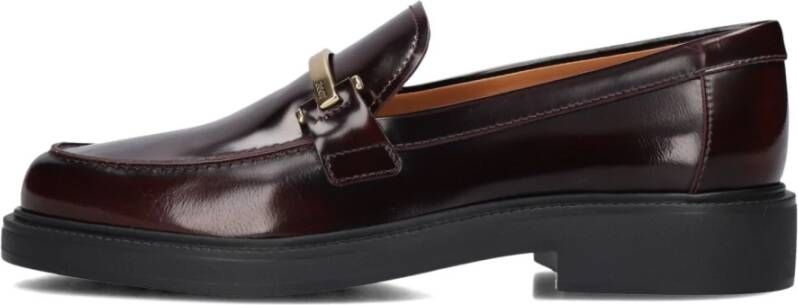 TOD&apos;S Loafers Dames Xxw20l0jo70sha Maat: 37 5 Materiaal: Leer Kleur: Rood
