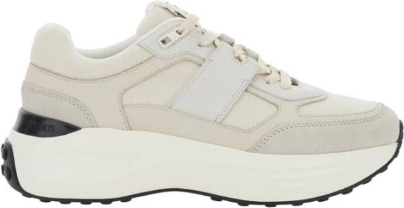 Tod's Roze Sneakers Sportiva Allacciata Tec