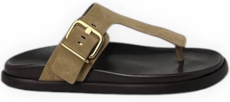 Tod's Rubberen sandaal met gespsluiting