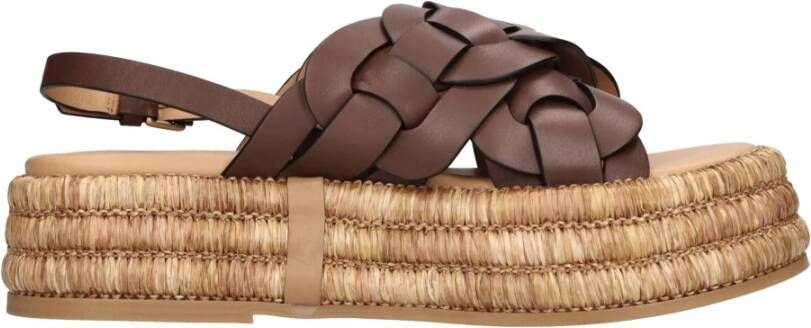 Tod's Sandalen Bruin