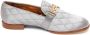 Tod's Satin Grijs Loafer Schoen - Thumbnail 1