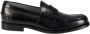 TOD'S Zwarte leren loafers Black Heren - Thumbnail 1