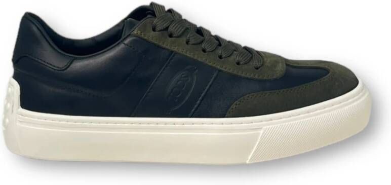 TOD'S Elegante en Comfortabele Casual Sneakers voor Heren Groen Heren