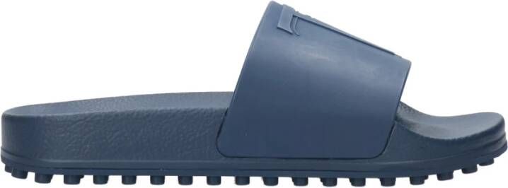 TOD'S Slide Sandalen Blauw Blue Heren