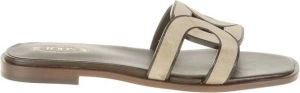 TOD'S Sliders Beige Dames