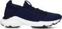 TOD&apos;S Lage Sneakers Dames Sport. Run 54c Calzino Allacciata Maat: 39 Materiaal: Textiel Kleur: Blauw - Thumbnail 1