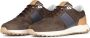 TOD'S Sportieve Suède Leren Hardloopschoen Brown Heren - Thumbnail 2