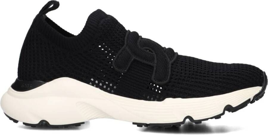 TOD&apos;S Lage Sneakers Dames Sport. Run Maat: 39 Materiaal: Textiel Kleur: Zwart