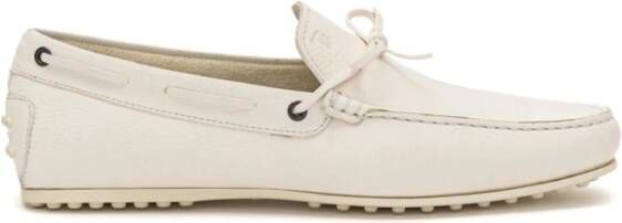 TOD'S Stadsloafer met veterdetail Beige Heren