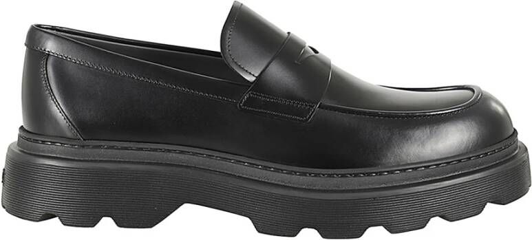 TOD'S Stevige zool instapper Black Heren