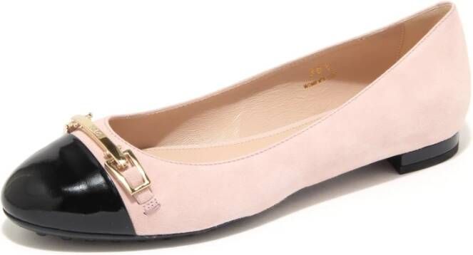 Tod's Stijlvolle Ballerina Schoenen met Accessoireklem