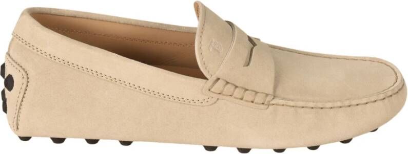 TOD'S Stijlvolle C006 Loafers voor Heren Beige Heren