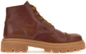 TOD'S Stijlvolle Enkellaars Bruin Heren
