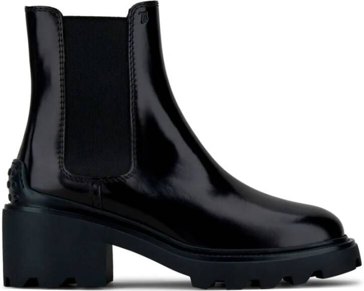 TOD'S Stijlvolle Enkellaarzen Black Dames