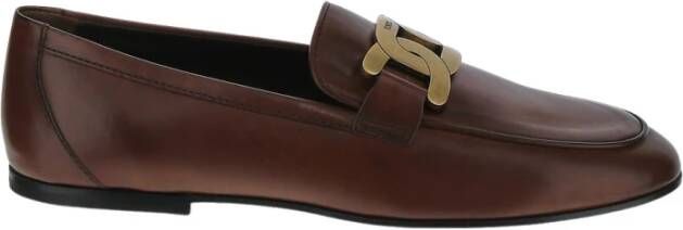 TOD'S Stijlvolle Kate Loafers Brown Dames